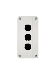 Cutie comanda caseta goala cu 3 gauri pentru 3 butoane 22mm IP65 - Img 3