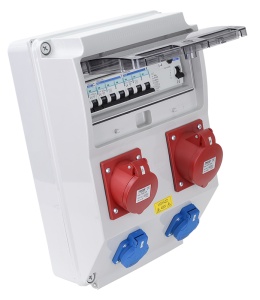 Cutie de distribuție cu protecție, complet echipată - Img 2