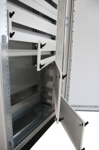 Dulap metalic de distribuție modular, ușă met., cu șină DIN - Img 4