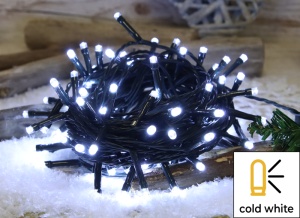 Ghirlandă luminoasă de Crăciun cu LED, de interior/exterior - Img 1