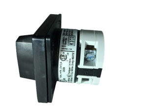 Intrerupator 12A 4kw 0-1 ON-OFF 1pol IP40 industrial incastrabil cu came PACO pentru tablouri - Img 2