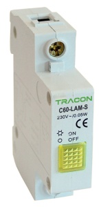 Lampă de semnalizare modulară cu LED, galben