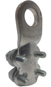 Papuc mecanic din cupru cu 4 suruburi 185-240mm² cu gaura de 18mm - Img 3