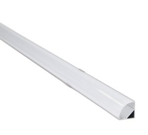 Profil din aluminiu pentrubenzi LED, de colţ