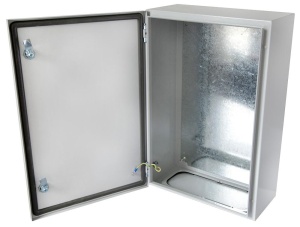 Tablou 1200x800x300mm electric metalic industrial cu contrapanou galvanizat IP66 1000V 630A vopsit electrostatic - Img 3