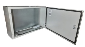 Tablou 400x600x200mm electric metalic cu contrapanou galvanizat IP66 1000V 630A vopsit electrostatic - Img 1