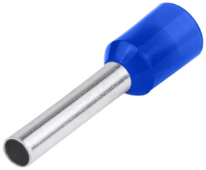 Tub de capăt izolat (PA6.6),Cu electrolitic stanat, albastru