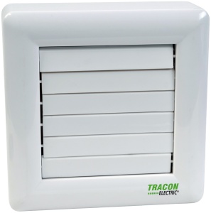 Ventilator de baie cu jaluzele aut.,rulment, temp., s.umid. - Img 1