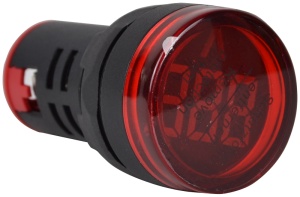 Voltmetru, indicator LED,roşu