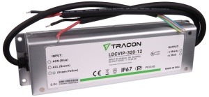 Alimentator LED cu carcasă metalică, protejat