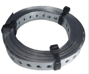 Banda perforata 26x1mm cu gauri de 8mm - Img 3