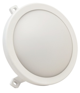 CIL.LED cu grad de protecţie, rotund, carcasă mat.plastic - Img 2