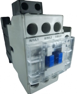 Contactor 3 poli 22A cu bobina la 230V AC 1NO+1NC 1 contact normal deschis + 1 contact normal inchis - Img 3
