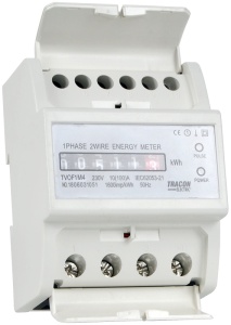 Contor electromecanic de en.electrică, direct, 1 F, 4 mod. - Img 2