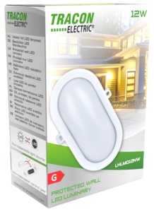 Corp ilum.LED cu grad de protecţie,oval,carcasă mat.plastic - Img 4