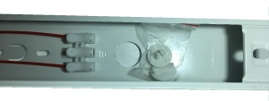 Corp neon cu reflector metalic neechipat pentru tub LED T8 G13 1x120cm 230V IP21 alimentare la un capat - Img 3