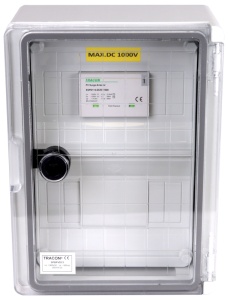 Cutie de protecție la supratensiune pt. sisteme fotovoltaice