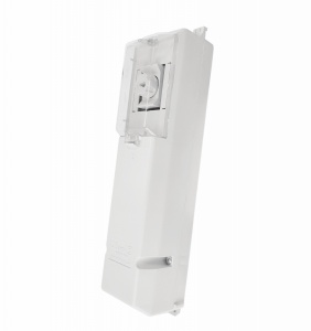 Cutie echipata pentru iluminat public 25A 500V 340x75mm IP54 cu capac transparent cu bloc terminal 4x10-35/4x1,5-4mm²