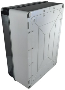 Doza aplicata transparenta 460x380x120mm IP56 pentru distributie jonctiune ABS rezistenta UV fara presetupe margini netede - Img 3