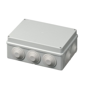 Doza distributie aplicata 190x140mm cu presetupe Elettrocanali IP55