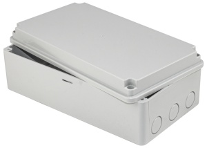 Doză electronică din material plastic cu capac plin