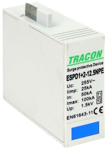 Element modular descărcător de supratensiune T1+T2 AC, 12.5M