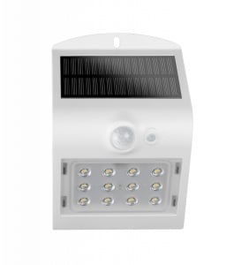 Lampă solară LED BUTTERFLY 1.5W 220lm 4000K albă de perete IP65 detectare 90° la maxim 6 metri - Img 3