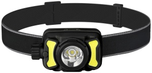 Lanternă frontală, cu acumulator hibrid - Img 2