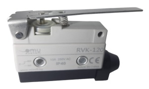 Limitator de cursa cu lamela cu arc 1ND+1NO 10A 250V IP40