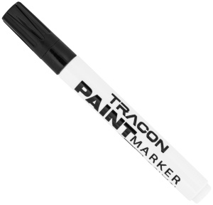 Marker permanent cu vopsea, B,negru