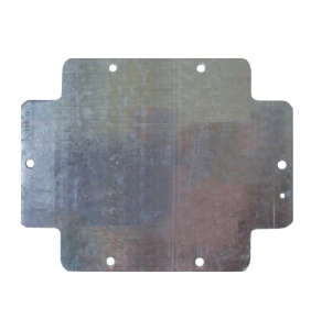 Placa 190x140mm pentru montaj, metalica contrapanou pentru doza