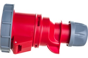 Priza trifazica mobila pe cablu 5 poli 32A 3P+N+E 6h CEE 380V IP67 - Img 3