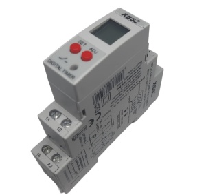 Programator digital multifunctional pentru interval de timp afisaj LCD 3 cifre alimentare 24-240V AC/DC - Img 1