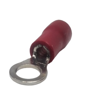 Set 100 buc papuc cupru izolat pentru fir de 0.5-1.5mm² cu gaura de 4mm