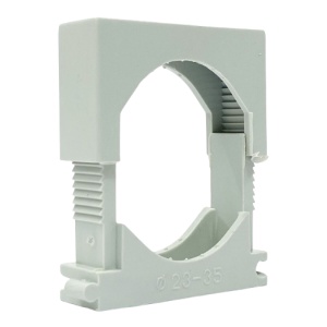 Set 50 buc cleme cu dinti conectabile 23-35mm pentru tuburi PVC