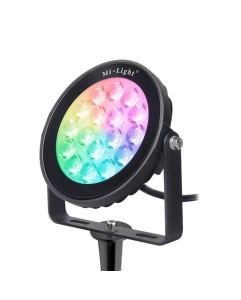 Spot LED de gradina Mi-Light MiBoxer lumină pentru sistem SYS 24V 9W 900lm 137x132mm IP66 culoare RGB+CCT SYS-RD2 - Img 2