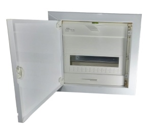 Tablou electric incastrat 12+2 module usa metalica 2 randuri la 850º C IP40 - Img 1