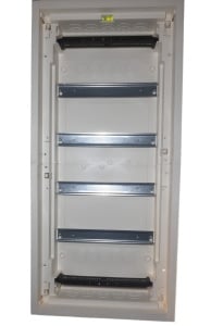 Tablou electric incastrat 48+8 module ST 4 randuri cu usa metalica IP40 - Img 3
