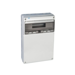 Tablou neechipat ABS 16 module usa de vizitare transparenta 506x330x155mm IP65 IK08 - Img 3