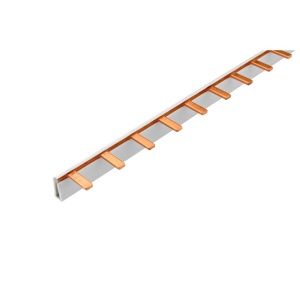 Bara punte pieptene busbar 1 pol 63A 1 metru 57 pini pentru conexiuni sigurante
