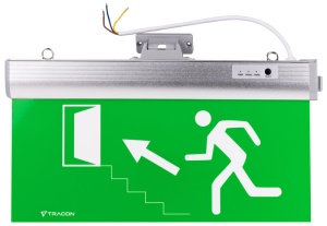 CIL de sig-evacuare cu LED,cu pictograme autoadezive - Img 1