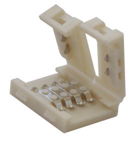 Conector rapid fără lipire pentru benzile cu LED RGB