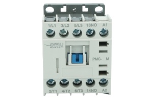 Contactor mini 12A cu 3 poli alimentare bobina 230V AC + 1 contact NO - Img 2