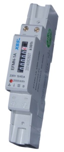Contor monofazic cu afisaj analog 45A IP51 montaj pe sina - Img 1