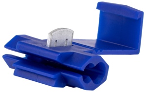 Derivaţie conductor tip cuţit (PVC),cupru el.stanat,albastru