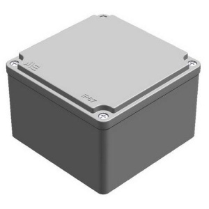 Doza 130x130x90mm distributie cutie jonctiune din aluminiu IP67 IK09 - Img 2