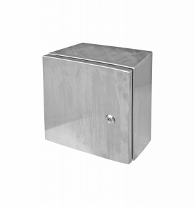 Dulap de distribuție 300x300x200m tablou din inox - oțel inoxidabil AISI 304 IP66 IK10 cofret cu placă de montare