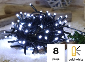 Ghirlandă lum. Crăciun cu LED, programabilă, int./exterior
