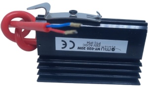 Incalzitor PTC rezistenta pentru tablouri electrice 20W montare pe sina DIN 35mm 230V IP54 - Img 2