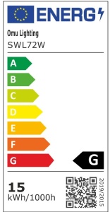 Lampă de exterior 15W 1100lm 4000K albă, ovală cu senzor de miscare lumină naturală 230V IP54 - Img 2
